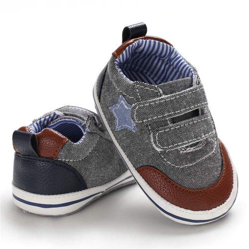  Meckior Save Beautiful Baby Girls Boys Canvas Sneakers Soft Sole High-Top Ankle Infant First Walkers Crib Shoes