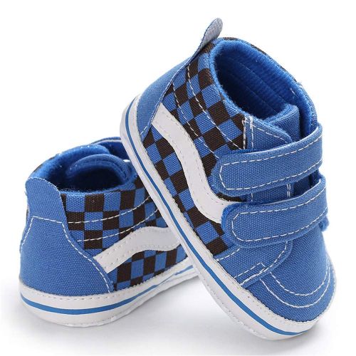  Meckior Save Beautiful Baby Girls Boys Canvas Sneakers Soft Sole High-Top Ankle Infant First Walkers Crib Shoes