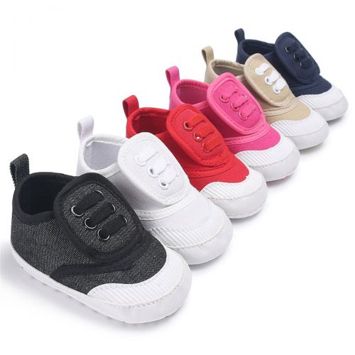  Meckior Save Beautiful Baby Girls Boys Canvas Sneakers Soft Sole High-Top Ankle Infant First Walkers Crib Shoes