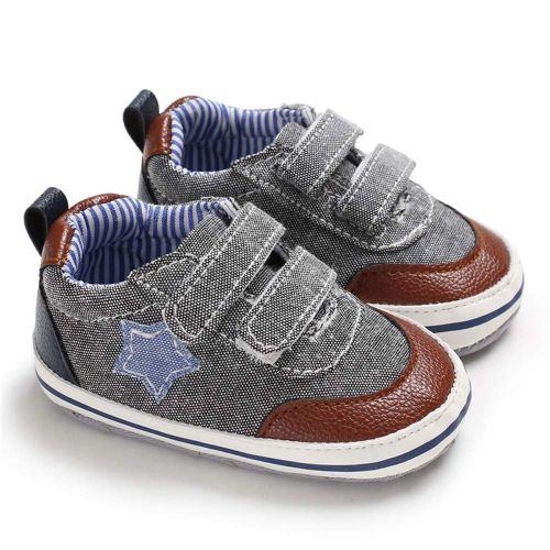  Meckior Save Beautiful Baby Girls Boys Canvas Sneakers Soft Sole High-Top Ankle Infant First Walkers Crib Shoes