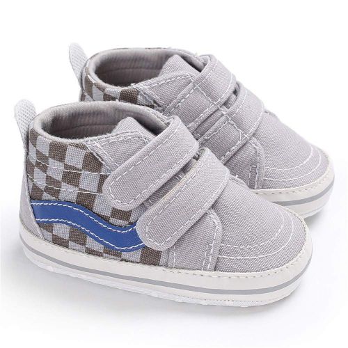  Meckior Save Beautiful Baby Girls Boys Canvas Sneakers Soft Sole High-Top Ankle Infant First Walkers Crib Shoes