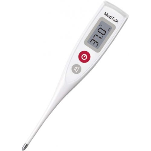  MedTalk sprechendes digitales Fieberthermometer Thermometer 1320s 6 Sprachen einstellbar