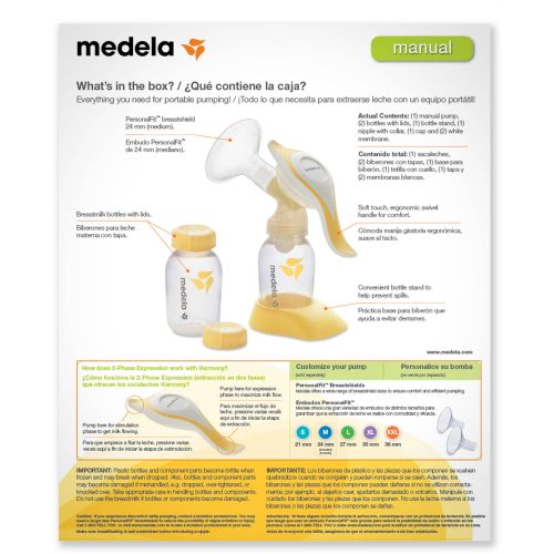 메델라 Medela Harmony Breast Pump