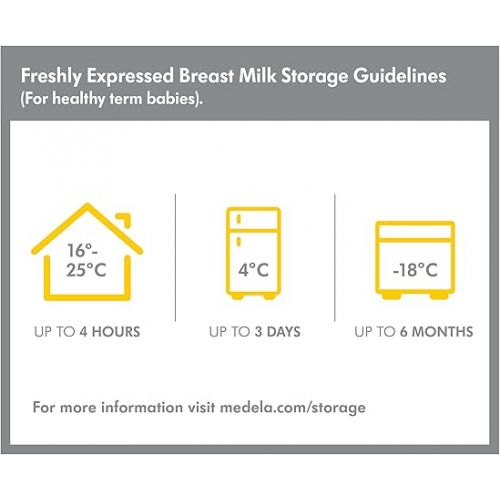 메델라 Medela Breastmilk Collection and Storage Bottles 8oz (250ml) - 2 Each