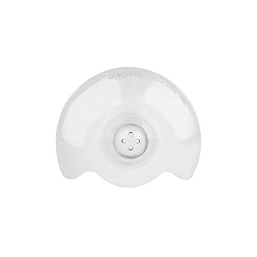 메델라 Medela Contact Nipple Shield, 24mm Medium, Nippleshield for Breastfeeding with Latch Difficulties or Flat or Inverted Nipples, Made Without BPA