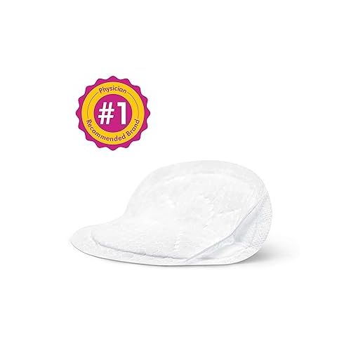 메델라 Medela Safe & Dry Ultra Thin Disposable Nursing Pads, 240 Count Breast Pads for Breastfeeding, Leakproof Design, Slender and Contoured for Optimal Fit and Discretion