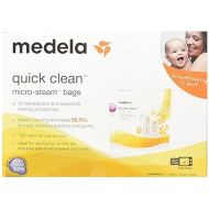 Medela Quick Clean Micro-Steam Bags, 2 Packs of 5 bags