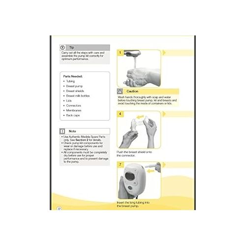 메델라 Medela Freestyle Spare Parts Kit