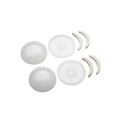 메델라 Medela SoftShells Breast Shells for Flat or Inverted Nipples, Discreet Breast Shells for Your Unique Body, Flexible and Easy to Wear, Made without BPA