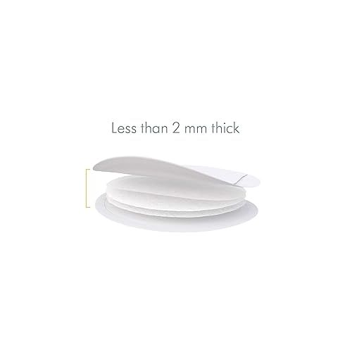 메델라 Medela Safe & Dry Ultra Thin Disposable Nursing Pads, 60 Count Breast Pads for Breastfeeding, Leakproof Design, Slender and Contoured for Optimal Fit and Discretion(Pack of 1)