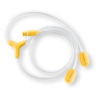 Medela Replacement Tubing for Hands-Free Collection Cups, Designed for Freestyle Hands-Free, Freestyle Flex & Swing Maxi Breast Pump, Authentic Spare Parts, Clear, 1 Set