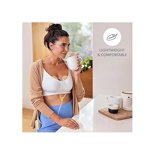 메델라 Medela Freestyle Hands-Free Breast Pump | Wearable, Portable and Discreet Double Electric Breast Pump with App Connectivity