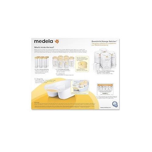 메델라 Medela Breast Milk Storage Solution Set