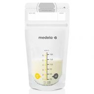 Medela Breast Milk Storage Bags, 100 Count, Ready to Use Breastmilk Bags for Breastfeeding, Self Standing Bag, Space Saving Flat Profile, Hygienically Pre-Sealed, White, 6 Ounce