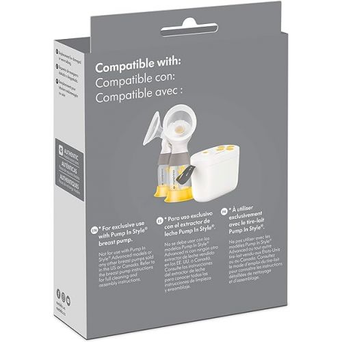 메델라 Medela Replacement Tubing, Compatible with New Pump in Style Maxflow Breast Pump, Authentic Spare Breastpump Parts Made Without BPA