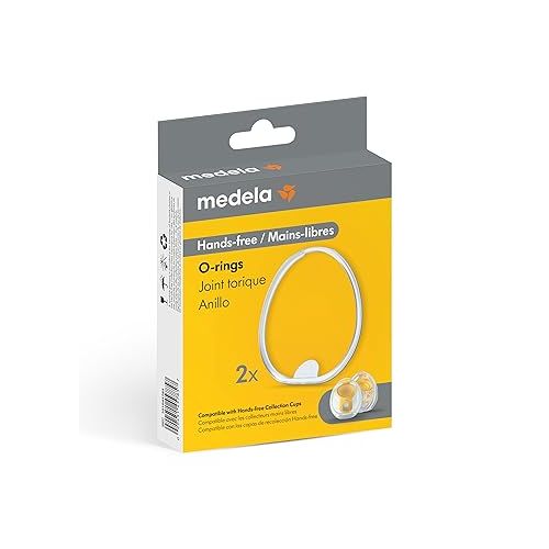 메델라 Medela O-Rings for Hands-Free Collection Cups, 2-Pack