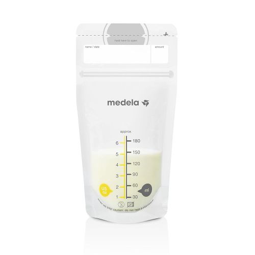 메델라 [아마존베스트]Medela, Breast Milk Storage Bags, Ready to Use, Milk Storage Bags for Breastfeeding, Self-Standing...