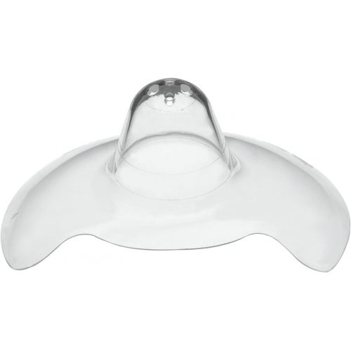 메델라 [아마존베스트]Medela Nipple Shield, 24mm, Size Medium, Contact Nipple Shields for Breastfeeding with Latch Difficulties or Flat or Inverted Nipples, Made Without BPA