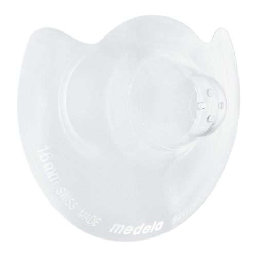 메델라 [아마존베스트]Medela Nipple Shield, 16mm, Size Extra Small, Contact Nipple Shields for Breastfeeding with Latch...