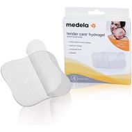 Medela Soothing Gel Pads for Breastfeeding, 4 Count Pack, Tender Care HydroGel Reusable Pads, Cooling Relief for Sore Nipples from Pumping or Nursing