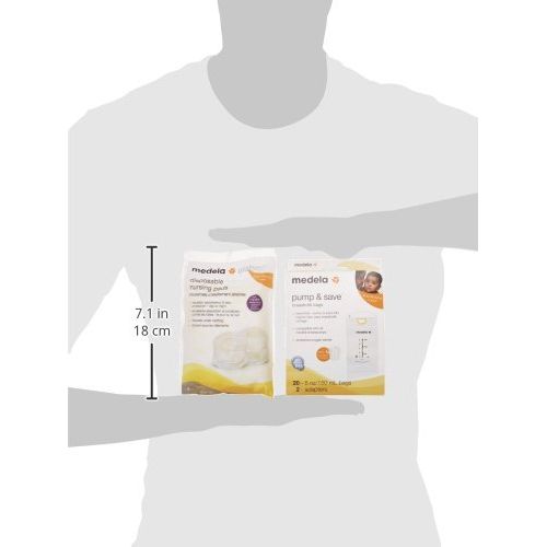 메델라 Medela Breast Pumping Accessories, Breastpump Essentials to Help Moms Begin and Continue Breastfeeding, Authentic Medela Products Include Breast Milk Storage and Cleaning, Breast C