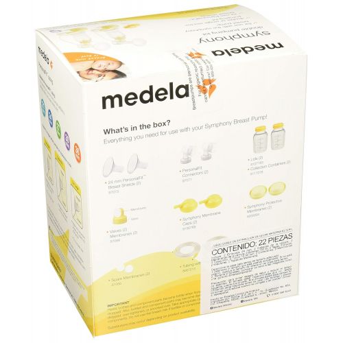 메델라 Medela Symphony Breast Pump Kit, Double Pumping System Includes Everything Needed to Start Pumping with Symphony, Made Without BPA