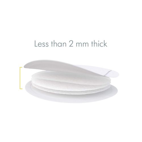 메델라 Medela Safe & Dry Ultra Thin Disposable Nursing Pads, 120 Count Breast Pads for Breastfeeding, Leakproof Design, Slender and Contoured for Optimal Fit and Discretion
