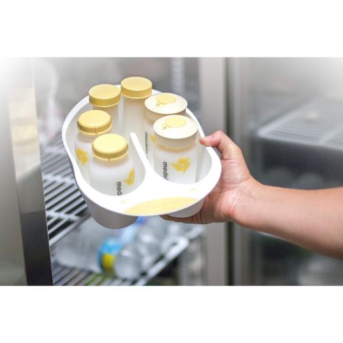 메델라 Medela Breast Milk Storage Solution Set, Breastfeeding Supplies & Containers, Breastmilk Organizer, Made Without BPA