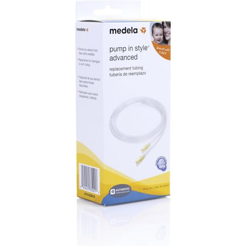 메델라 Medela Pump in Style Replacement Tubing, Authentic Spare and Replacement Breast Pump Parts Made Without BPA, Use with Pump in Style Advanced Breastpumps
