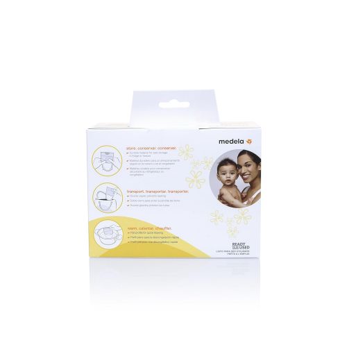 메델라 Medela, Breast Milk Storage Bags, 100 Count, 6 Ounce