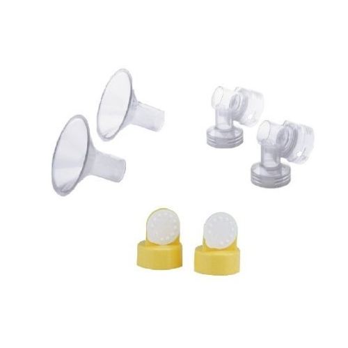 메델라 Medela Breast Shields, Connectors, Valves and Membranes (30mm Shields)