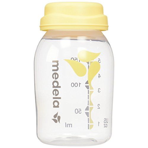 메델라 Medela Breast Milk Collection and Storage Bottles, 5 Ounce, 12 Count