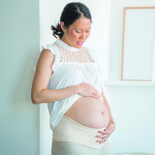 메델라 Medela Maternity Support Belt, Exceptional and Discreet Belly Support During Pregnancy for Extra Control, Small/Medium