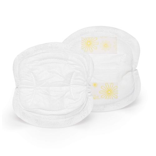 메델라 Medela Breast Care Set for Breastfeeding & Breast Pumping Moms, 4Piece Set, Ultra Thin Disposable Nursing Pads 60 Ct, Super Absorbency Pads 60 Ct, (2) Tender Care Lanolin 0.3 Oz Tu