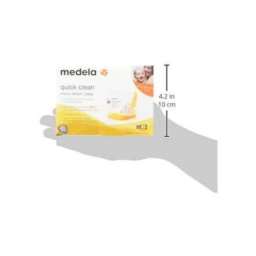 메델라 Medela Quick Clean Micro-Steam Bags, 2 Packs of 5 bags