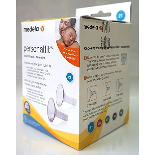 메델라 Medela Personalfit Breastshield Size Small 21 mm 2-pack