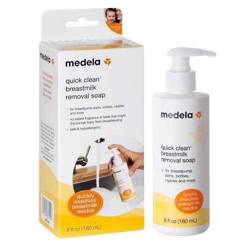 메델라 Medela Quick Clean Breastmilk Removal Soap, 2 - 6 Ounce Bottles