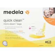 Medela Quick Clean Micro-Steam Bags Economy Pack of 4 retail boxes (20 Bags Total)
