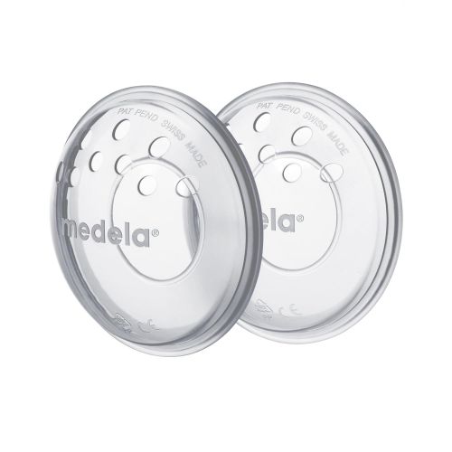 메델라 Medela SoftShells Breast Shells for Sort Nipples for Pumping or Breastfeeding, Discreet Breast Shells for Your Unique Body, Flexible and Easy to Wear, Made Without BPA