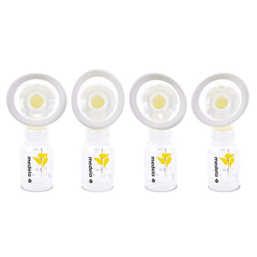 메델라 Medela PersonalFit Flex Breast Shields, 2 Pack of Small 21mm Breast Pump Flanges, Made Without BPA, Shaped Around You for Comfortable and Efficient Pumping