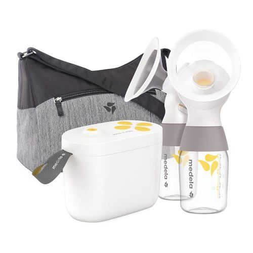 메델라 New Medela Pump in Style with MaxFlow, Electric Breast Pump Closed System, Portable Breastpump, 2020 Version