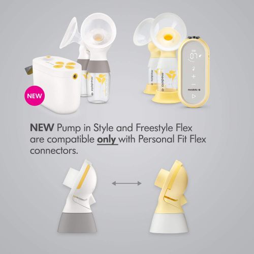 메델라 New Medela Harmony Manual Breast Pump, Single Hand Breastpump with Flex Breast Shields for More Comfort and Expressing More Milk