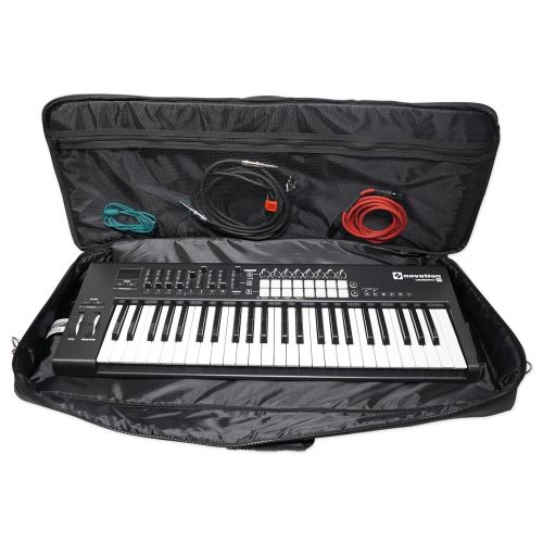  Medeli MEDELI MC37A 49-Key USB Portable Keyboard w/Mic Input+Power Supply+Carry Bag