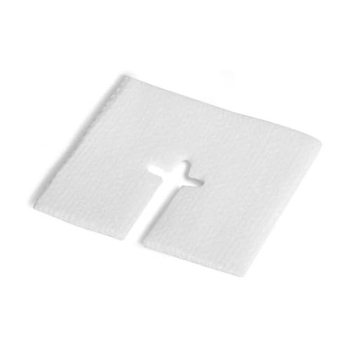  MediChoice IV Drain Split Sponge, Non-Woven, Sterile, Hypoallergenic, 2x2 Inch, White, 1314SPNG5001 (Case of 700)