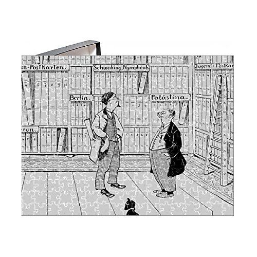  Media Storehouse 252 Piece Puzzle of Two Men Standing in Front of The Shelves of a Book and maps Store (14756920)