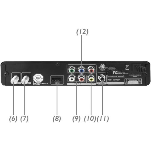  [아마존베스트]Mediasonic HW-150PVR ATSC Digital Converter Box w/ TV Recording, Media Player, and TV Tuner Function