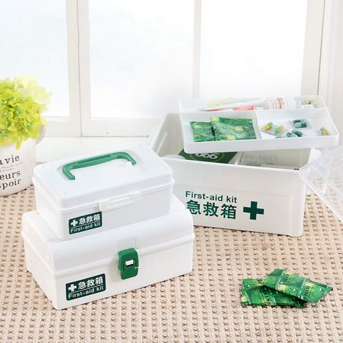  Medicine box Portable Medical Box Household Medicine Storage Box First Aid Kit FANJIANI (Color : C)