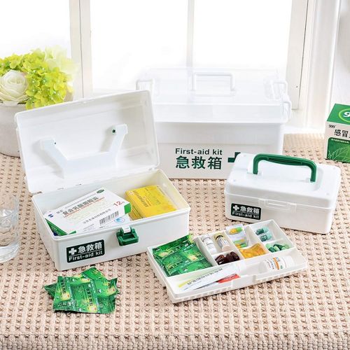  Medicine box Portable Medical Box Household Medicine Storage Box First Aid Kit FANJIANI (Color : C)