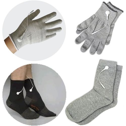 메디콤 Health Wellness Massage Therapy Medicomat Electronics Conductive Therapy Gloves Energy Massage Socks