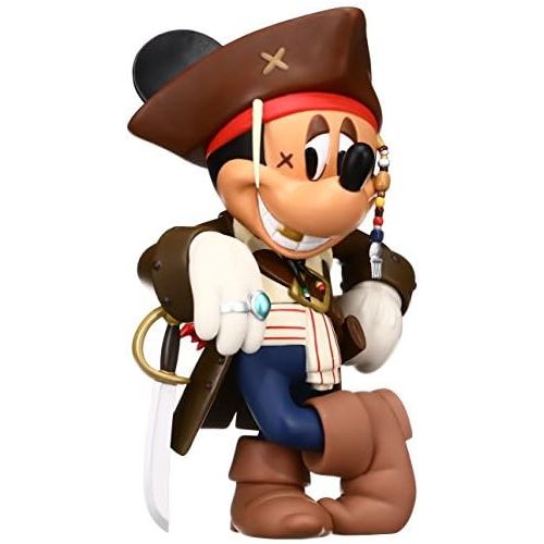 메디콤 Medicom Disney Pirates of the Caribbean 4 Captain Jack Sparrow Mickey Vinyl Collector Doll